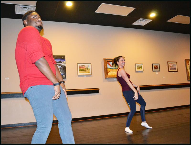 Manny Lloyd teaches Adult Hip Hop classes at The Dance Element in Wilmington NC