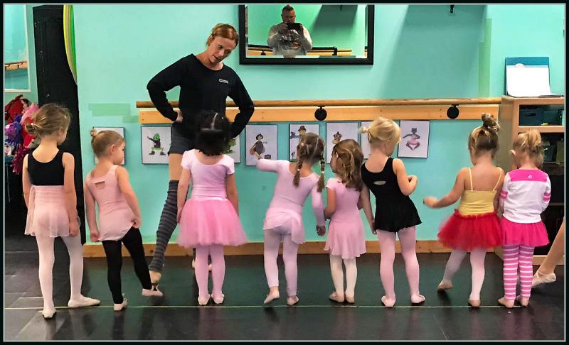 Children love learning to dance at The Dance Element studio in Wilmington NC